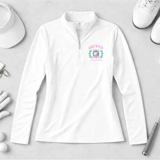 ⛳Golf Wives Social Club Quarter-Zip | Women’s Golf Pullover⛳