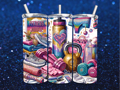 Fitness Junkie 20oz Tumbler Cups