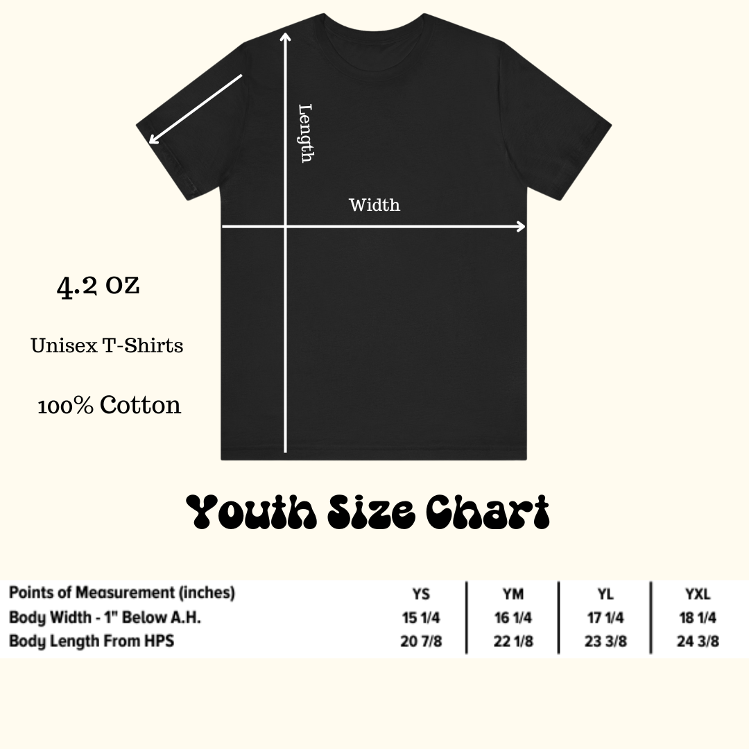 Youth Sizing Chart 